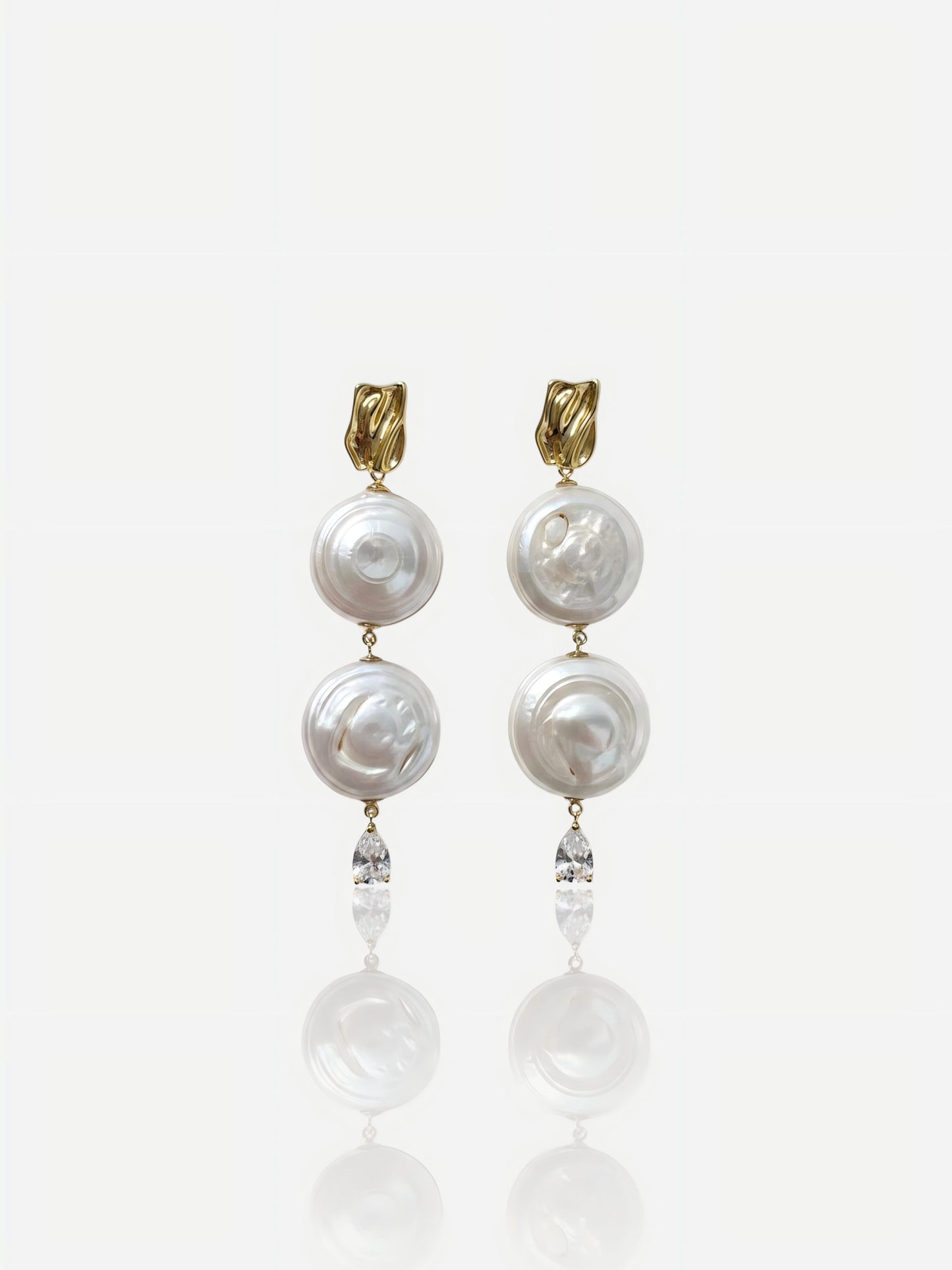 The Roman Holiday Baroque Pearl Drops Pearltide
