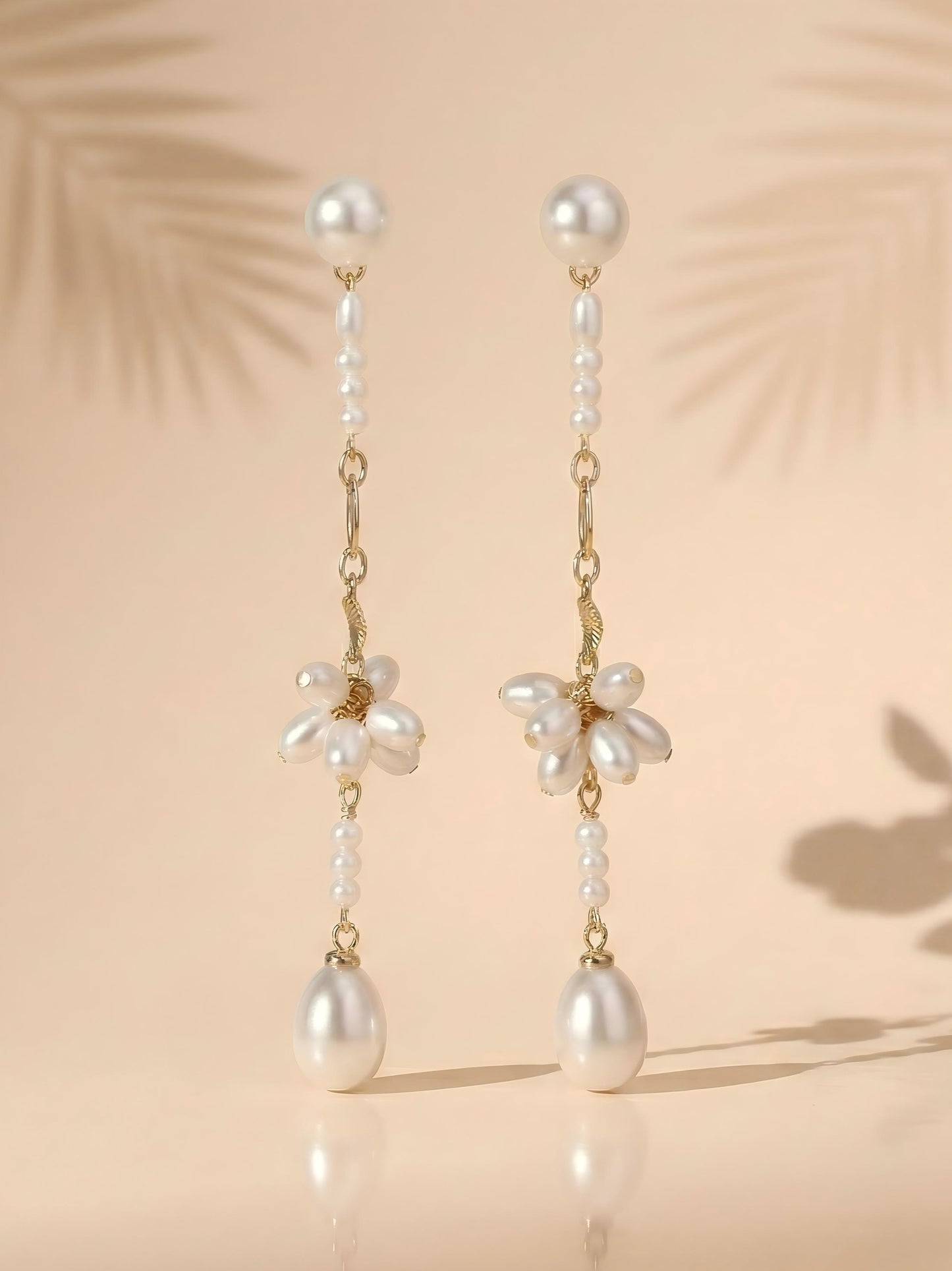 Vintage Bloom Pearl Drops Pearltide