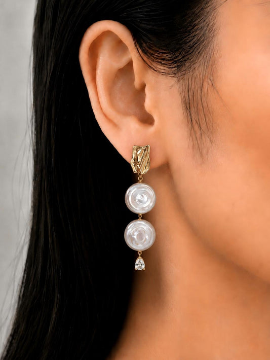 The Roman Holiday Baroque Pearl Drops Pearltide