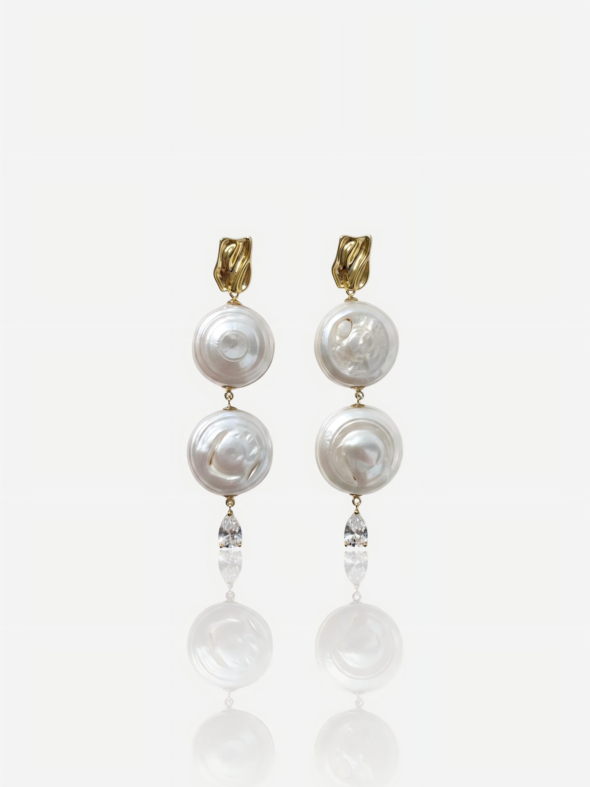 The Roman Holiday Baroque Pearl Drops Pearltide