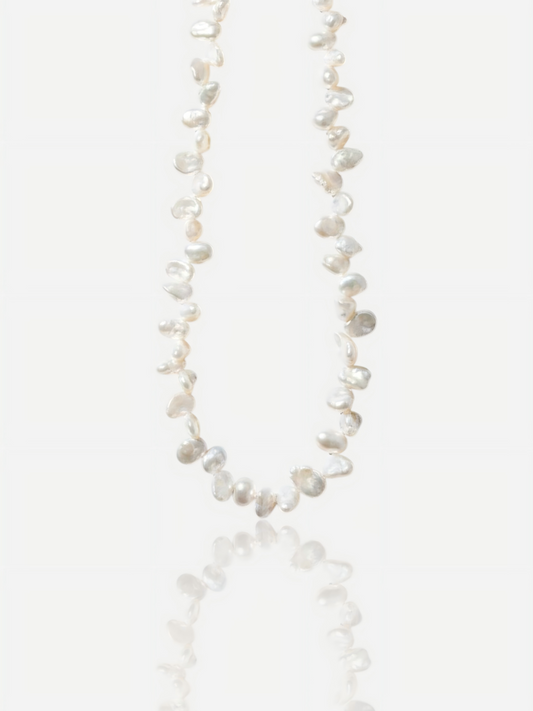 The Keshi Petal Strand - 100% Nacre Irregular Freshwater Pearls Pearltide