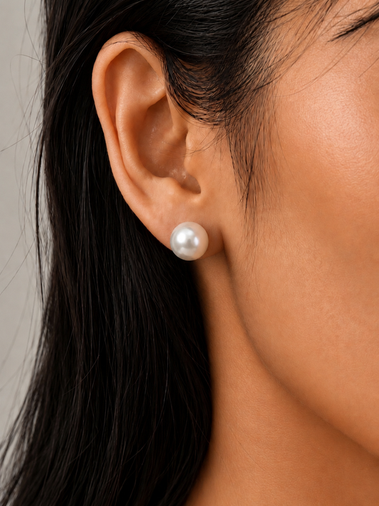 Aurora Flawless Round Pearl Jewelry Earrings Pearltide