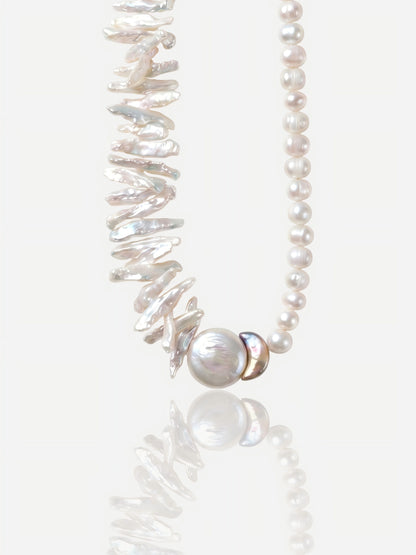 Eclipse-asymmetrical-pearl-jewelry-necklace Pearltide