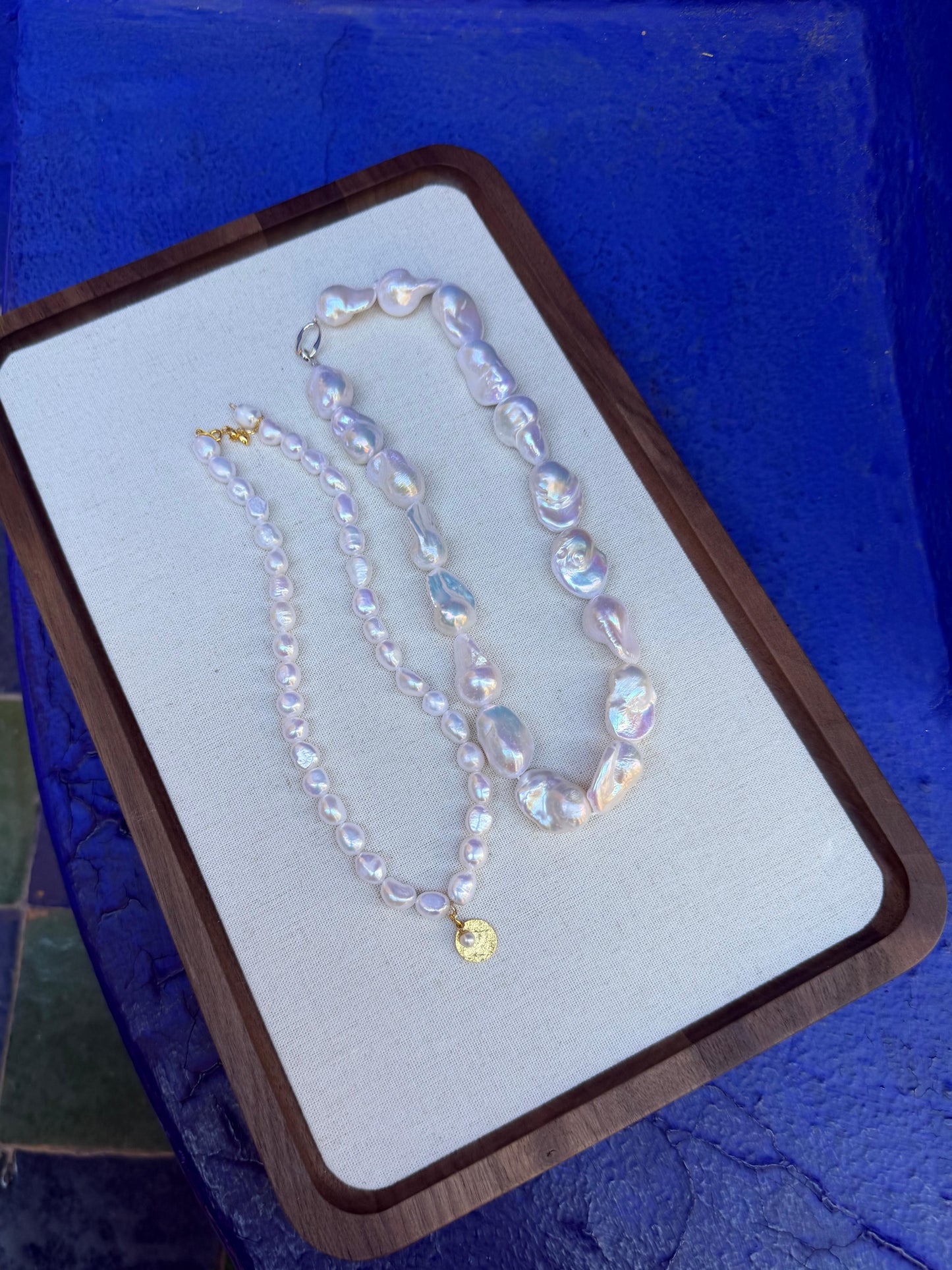 Pearltide "Majestic" Oversized Baroque Strand Pearltide