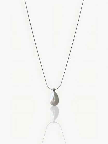 Teardrop Baroque Pearl Necklace Pearltide