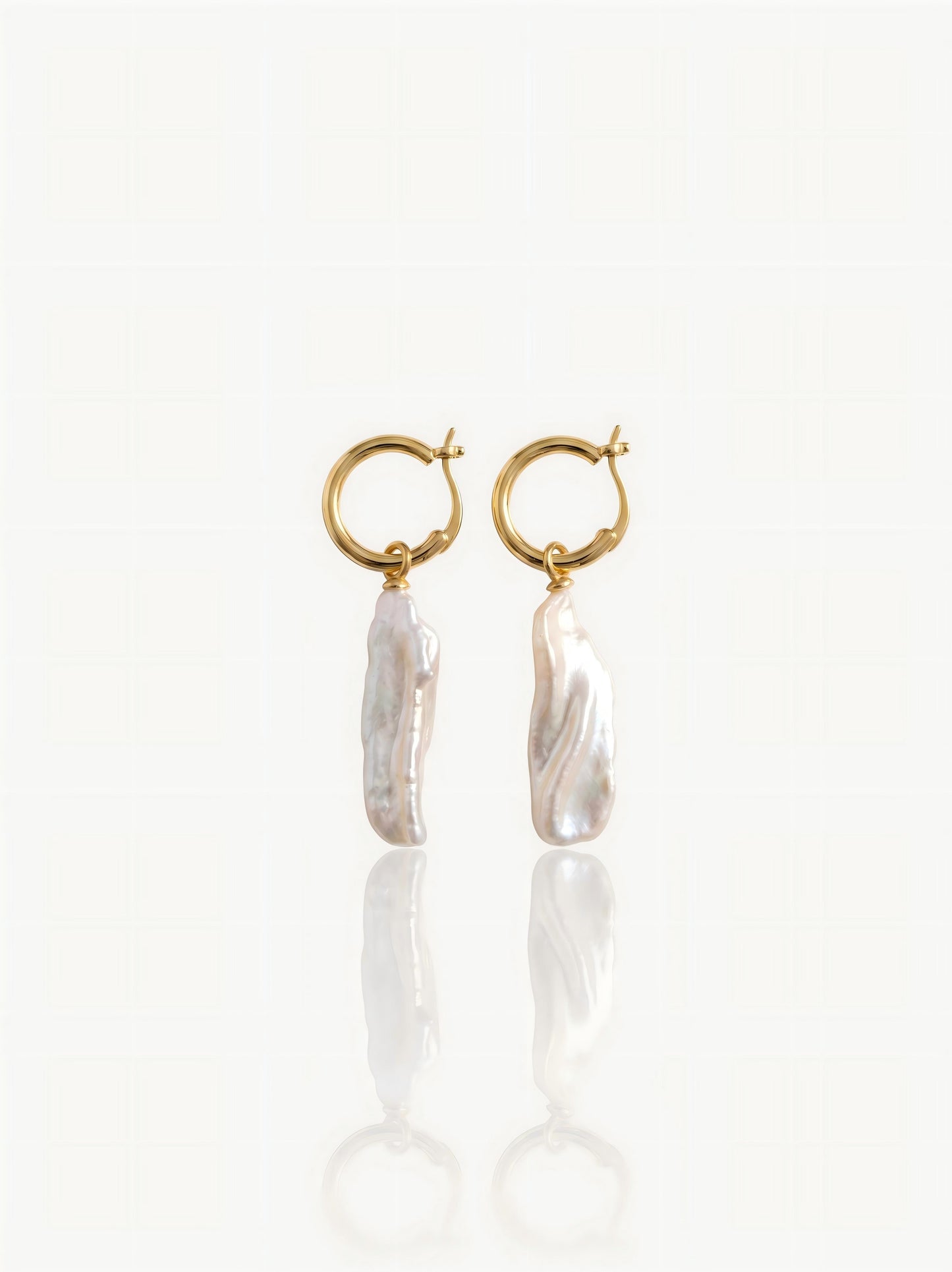 The Driftwood Baroque Pearl Drop Earrings Pearltide