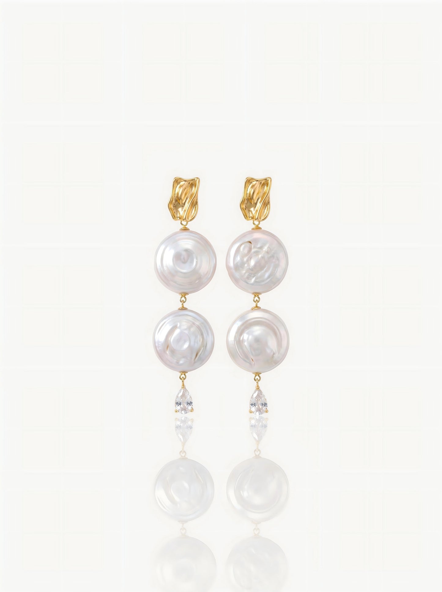 The Roman Holiday Baroque Pearl Drops Pearltide