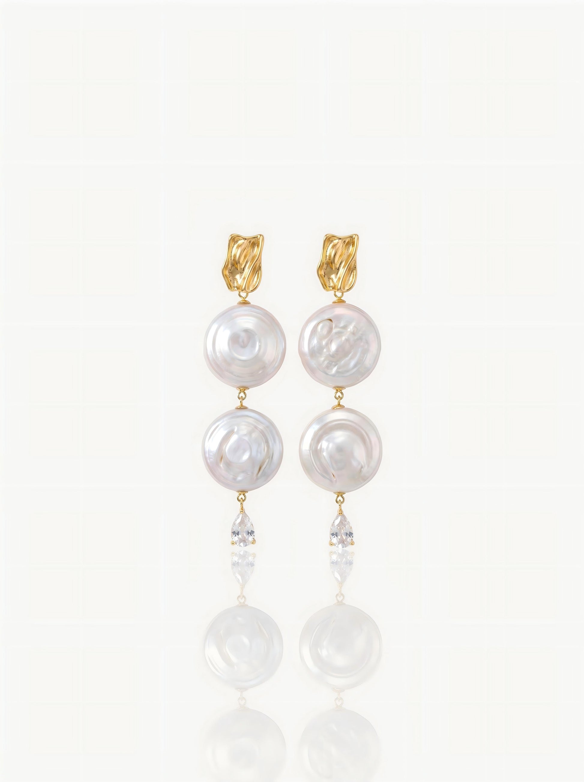 The Roman Holiday Baroque Pearl Drops Pearltide