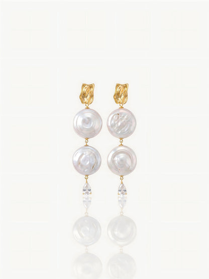 The Roman Holiday Baroque Pearl Drops Pearltide