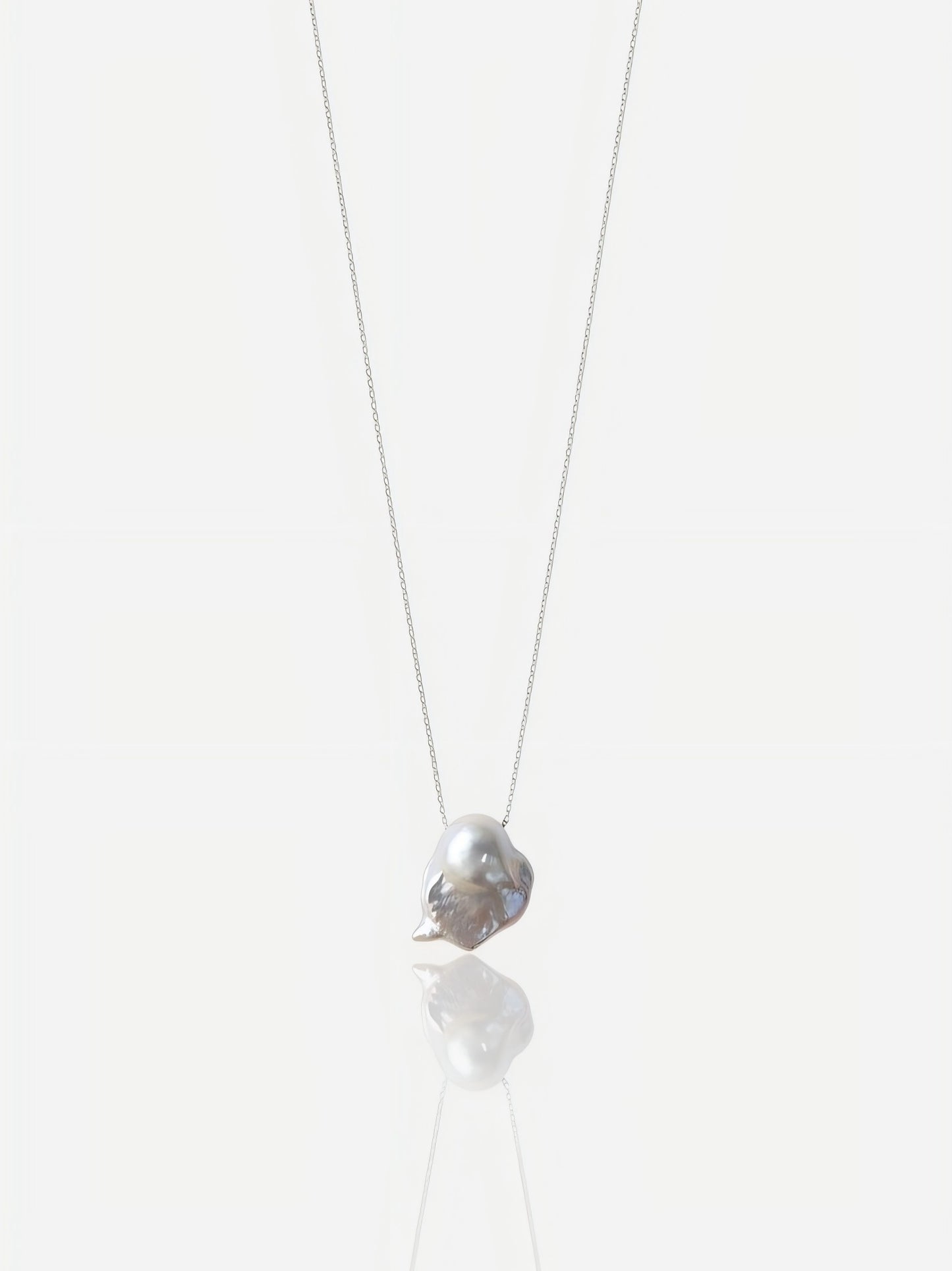 Violet Aura Iridescent Baroque Pearl Jewelry Necklace Pearltide