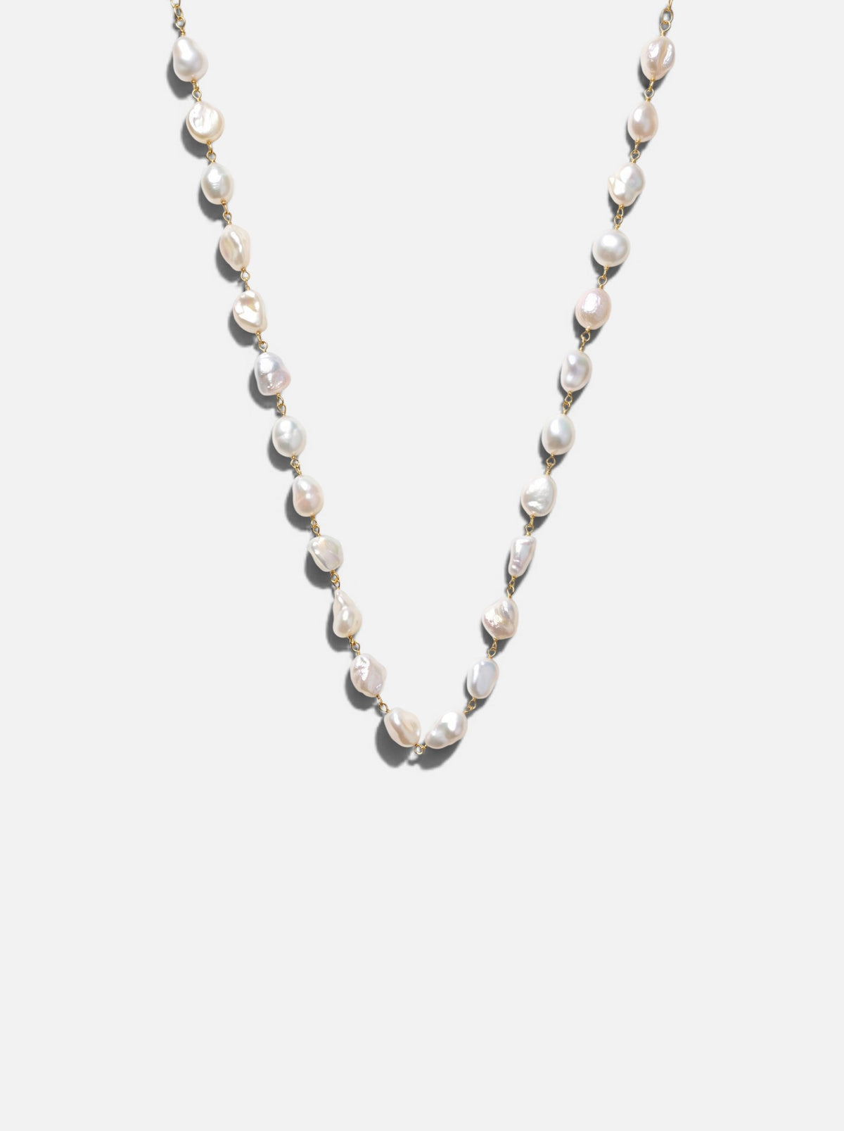 Baroque Keshi Pearl Necklace Pearltide