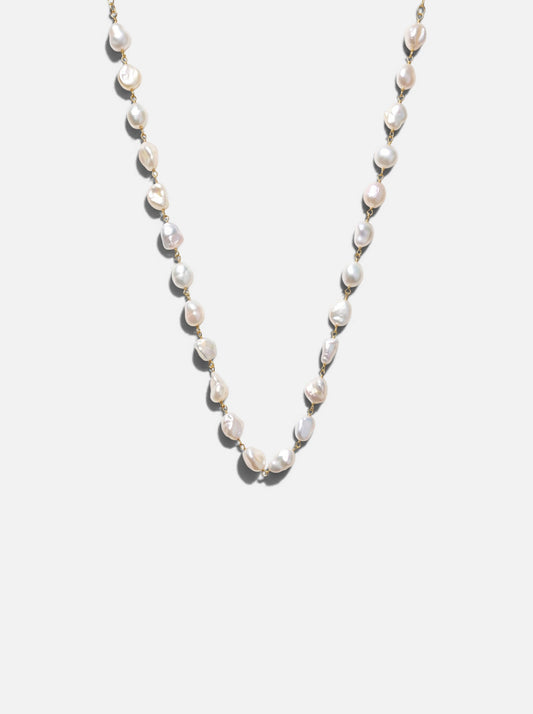 Baroque Keshi Pearl Necklace Pearltide