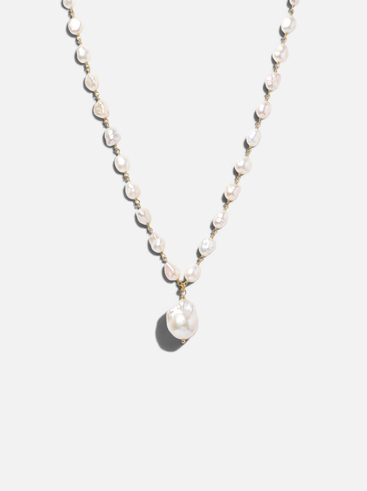 Baroque Pearl Pendant Necklace Pearltide