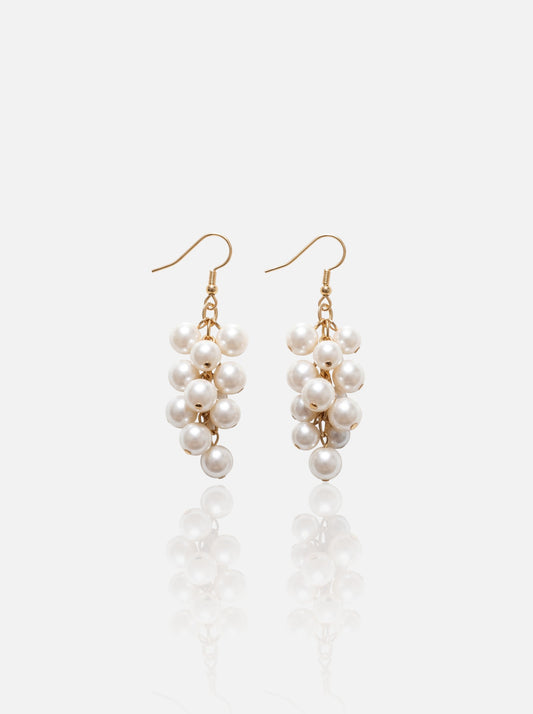 Cascading Freshwater Pearl Drop Earrings Pearltide