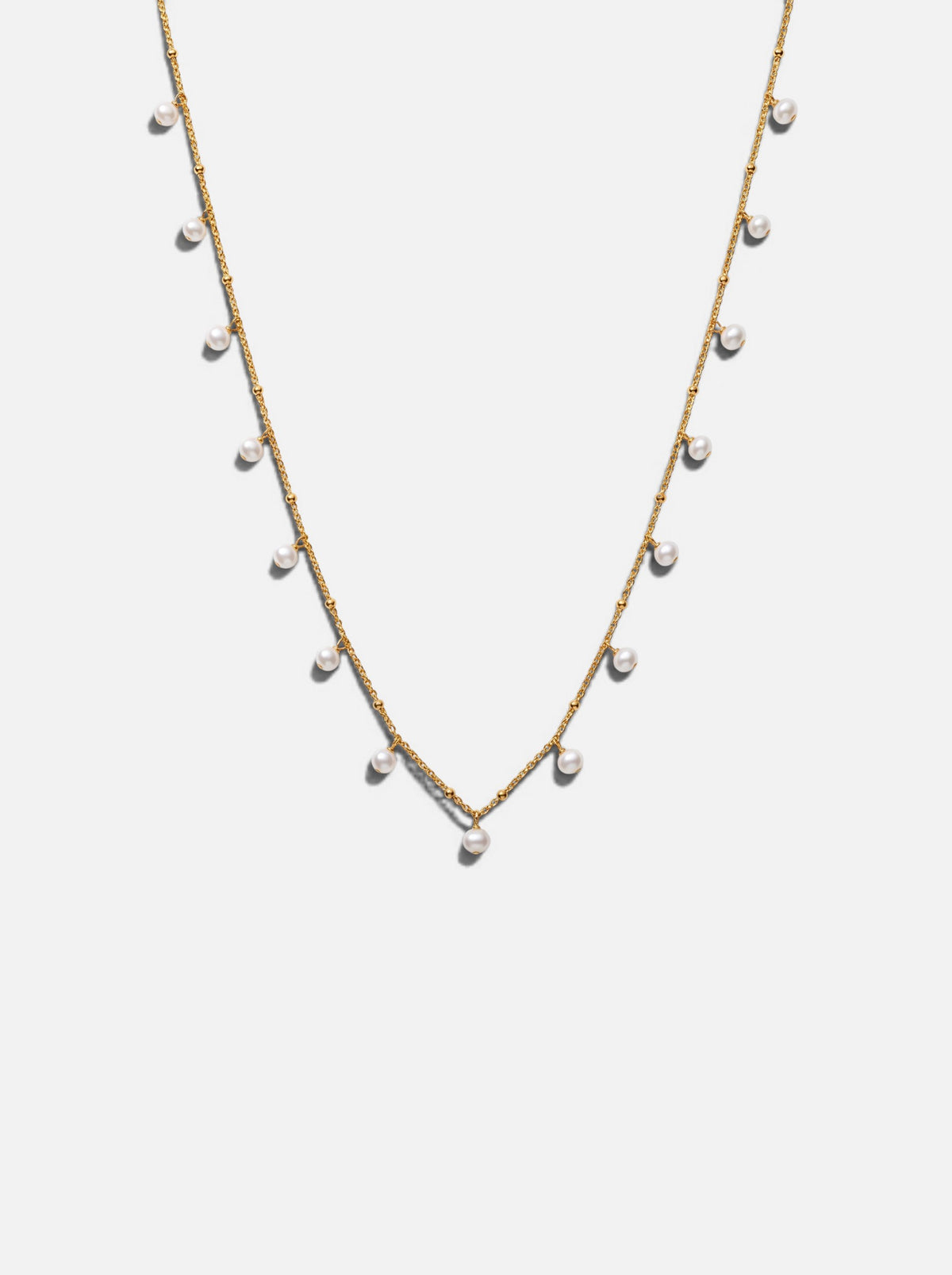 Dainty Seed Pearl Necklace Pearltide