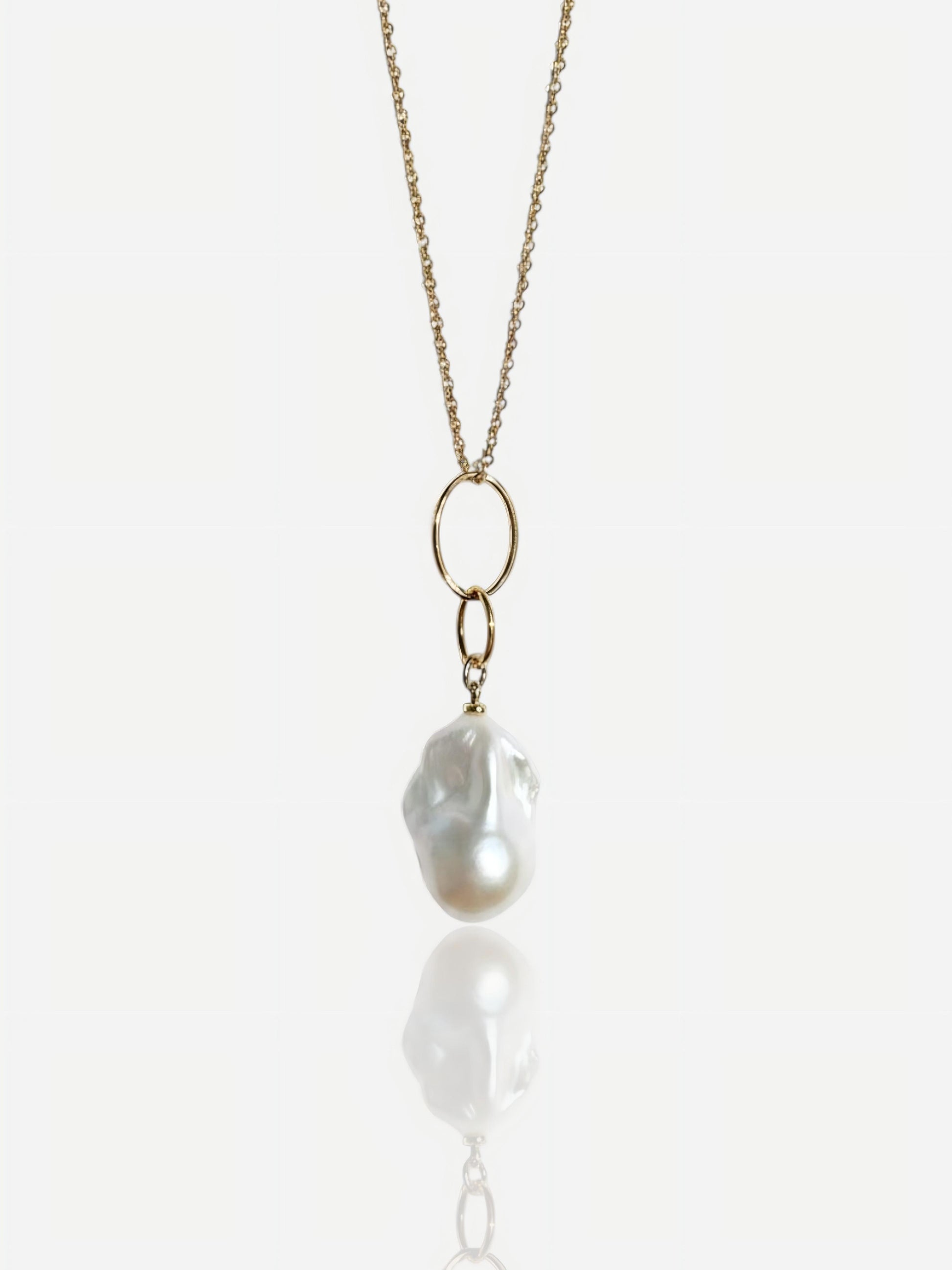 Grand Baroque "Unity" Link Necklace Pearltide