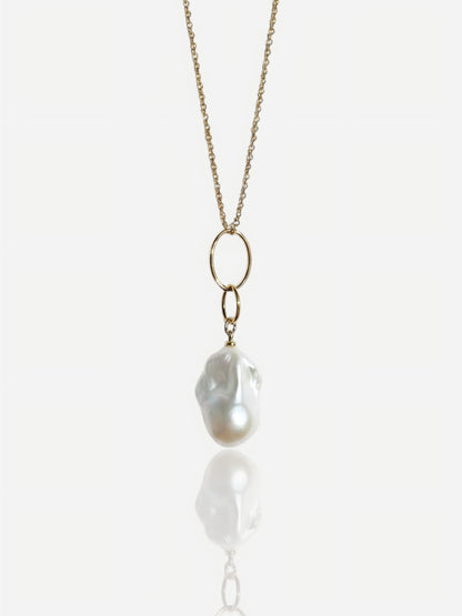 Grand Baroque "Unity" Link Necklace Pearltide
