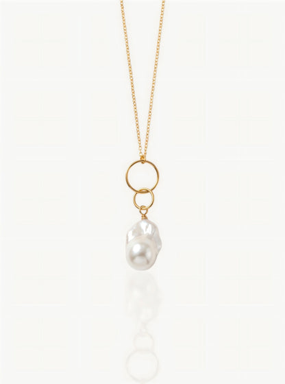 Grand Baroque "Unity" Link Necklace Pearltide