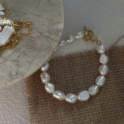 Close-up on the toggle clasp mechanism—secure, stylish, and easy to use.