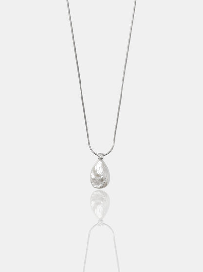 Teardrop Baroque Pearl Necklace Pearltide